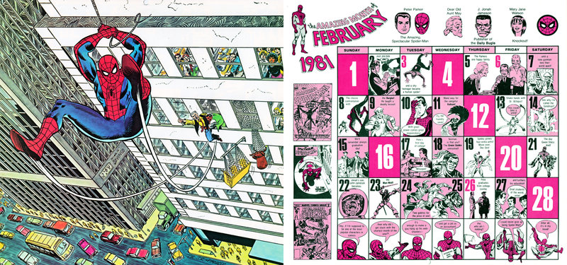 Illustration for article titled Celebrate 2015 With Marvel's 20th Anniversary Calendar... From 1981